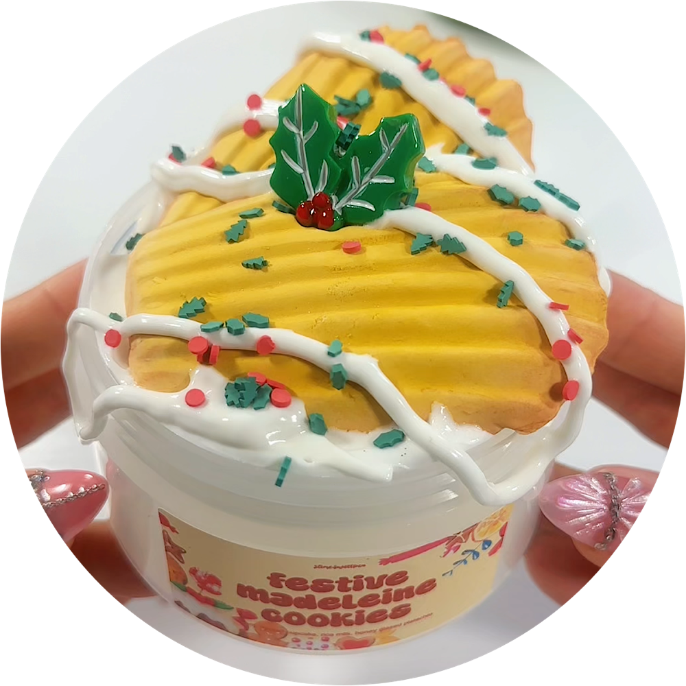 Festive Madeleine Cookies