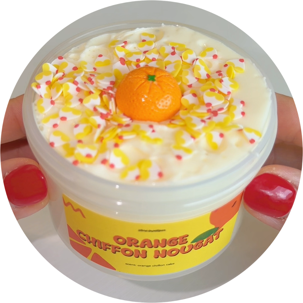 Orange Chiffon Nougat