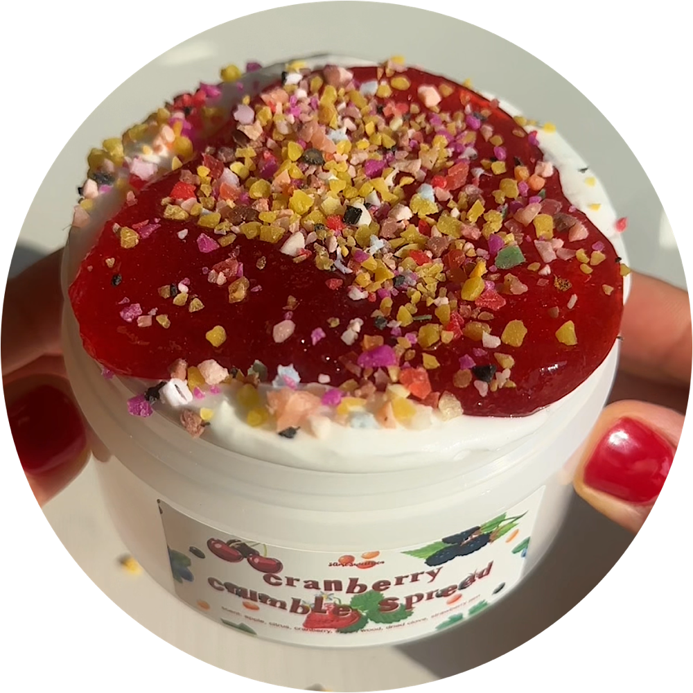 Cranberry Crumble Spread