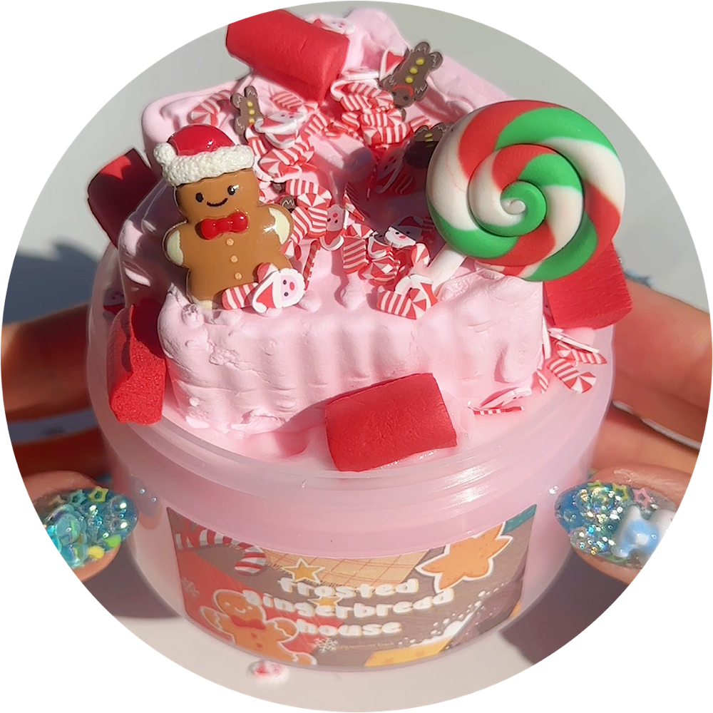 Frosted Gingerbread House