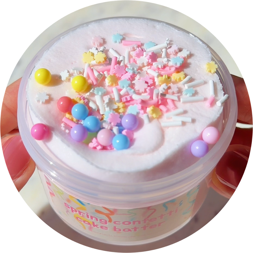 Spring Confetti Cake Batter